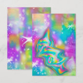 Swirl Slime Galaxy Kaart (Voorkant / Achterkant)