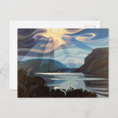 Swirl Spirits Shuswap Lake Briefkaart Canada Natuu (Voorkant / Achterkant)