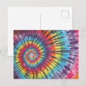 Swirl Tie Dye Briefkaart (Voorkant / Achterkant)