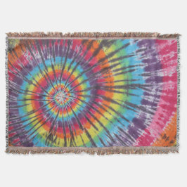 Swirl Tie Dye Deken