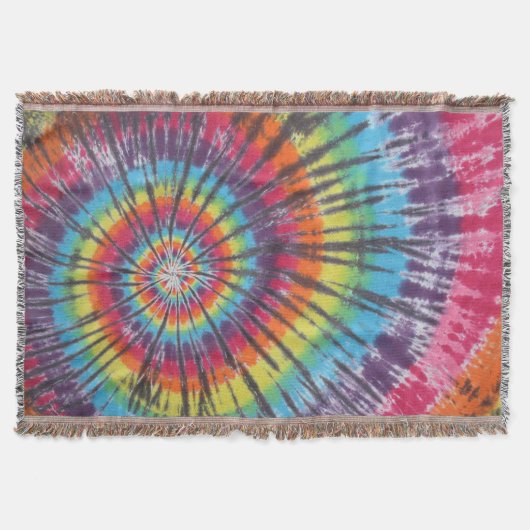 Swirl Tie Dye Deken (Voorkant)