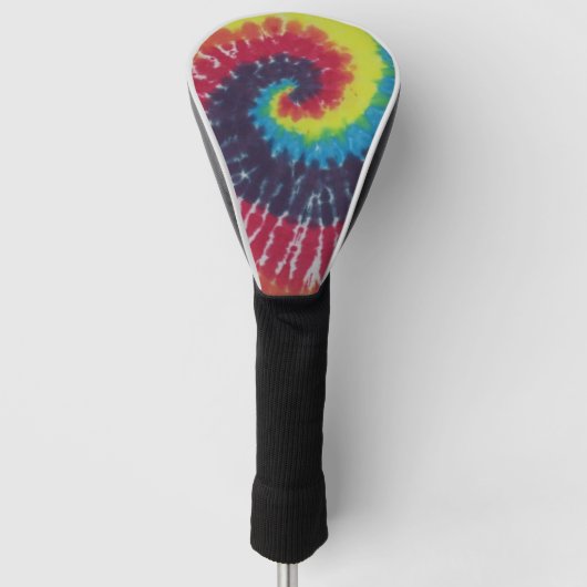 Swirl Tie Dye Golfheadcover (Voorkant)