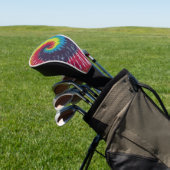Swirl Tie Dye Golfheadcover (Insitu)