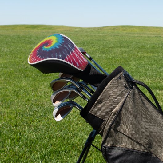 Swirl Tie Dye Golfheadcover (Insitu)