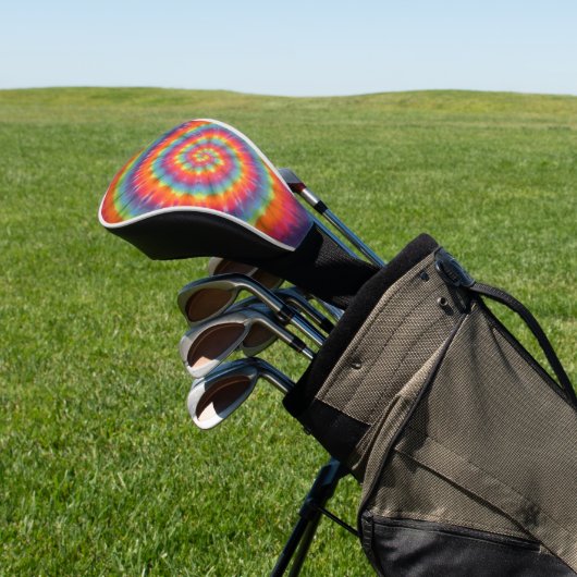Swirl Tie Dye Golfheadcover (Insitu)