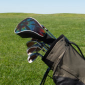 Swirl Tie Dye Golfheadcover (Insitu)