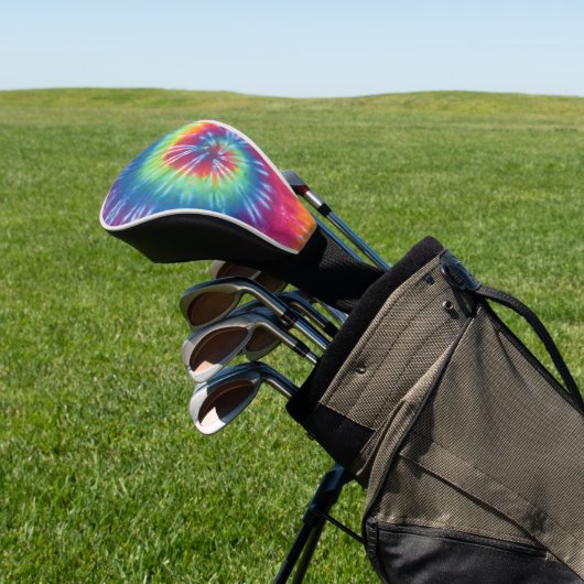 Swirl Tie Dye Golfheadcover (Insitu)
