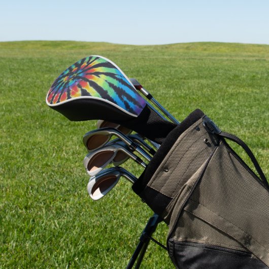 Swirl Tie Dye Golfheadcover (Insitu)
