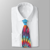 Swirl Tie Dye Necktie Stropdas (Gebonden)
