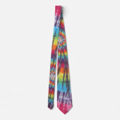 Swirl Tie Dye Necktie Stropdas (Achterkant)