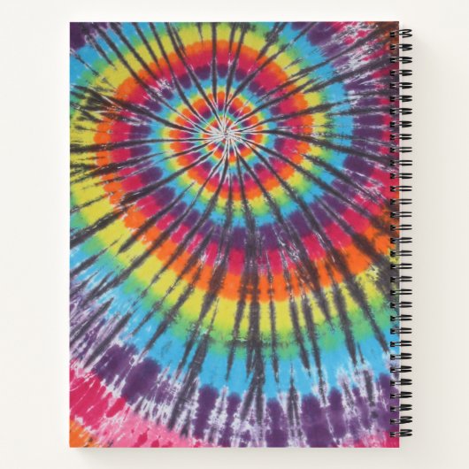 Swirl Tie Dye Notitieboek (Achterkant)
