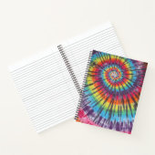 Swirl Tie Dye Notitieboek (Binnen)