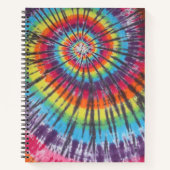 Swirl Tie Dye Notitieboek (Voorkant)