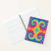 Swirl Tie Dye Notitieboek (Binnen)