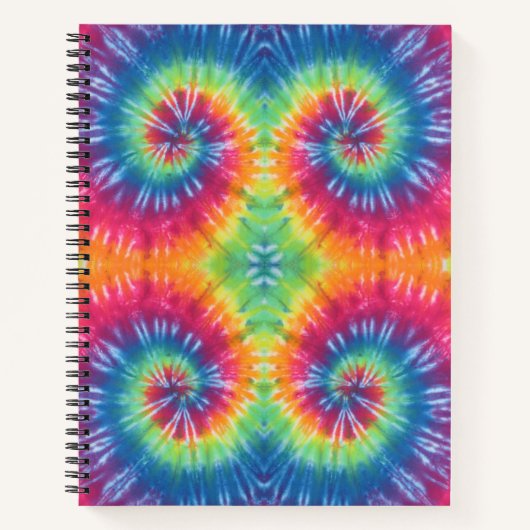 Swirl Tie Dye Notitieboek (Voorkant)