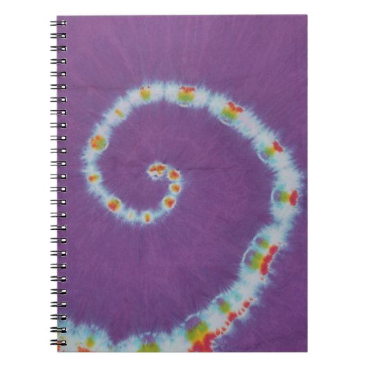 Swirl Tie Dye Notitieboek (Voorkant)