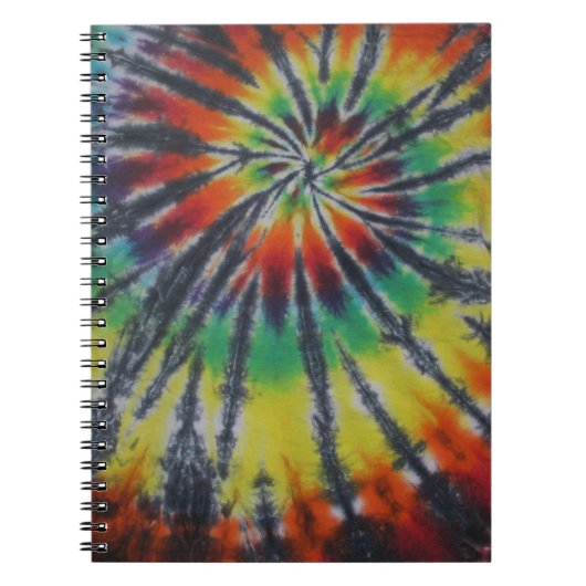 Swirl Tie Dye Notitieboek (Voorkant)