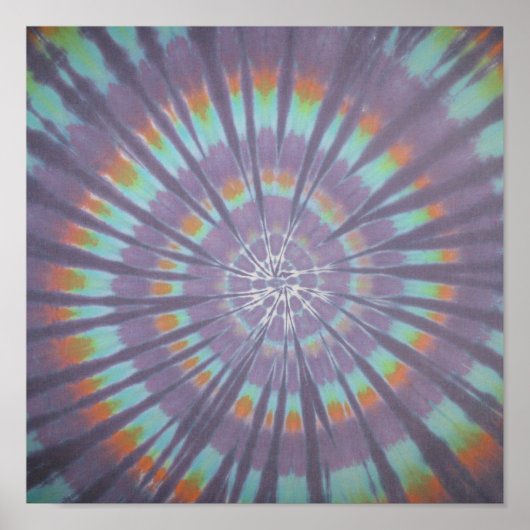 Swirl Tie Dye Poster (Voorkant)