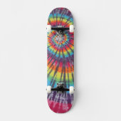 Swirl Tie Dye Spiral Persoonlijk Skateboard (Voorkant)