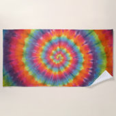 Swirl Tie Dye Strandlaken (Voorkant)