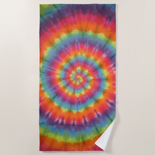 Swirl Tie Dye Strandlaken (Voorkant)
