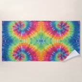 Swirl Tie Dye Strandlaken (Voorkant)