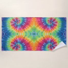 Swirl Tie Dye Strandlaken