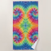 Swirl Tie Dye Strandlaken (Voorkant)