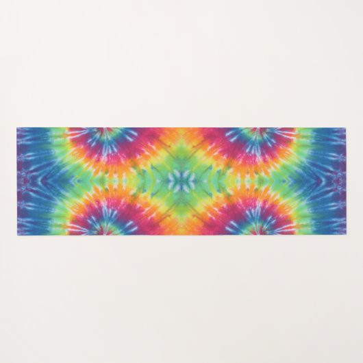 Swirl Tie Dye Yogamat (Achterkant (horizontaal))