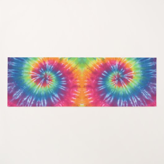 Swirl Tie Dye Yogamat (Voorkant (horizontaal))