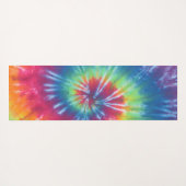 Swirl Tie Dye Yogamat (Achterkant (horizontaal))