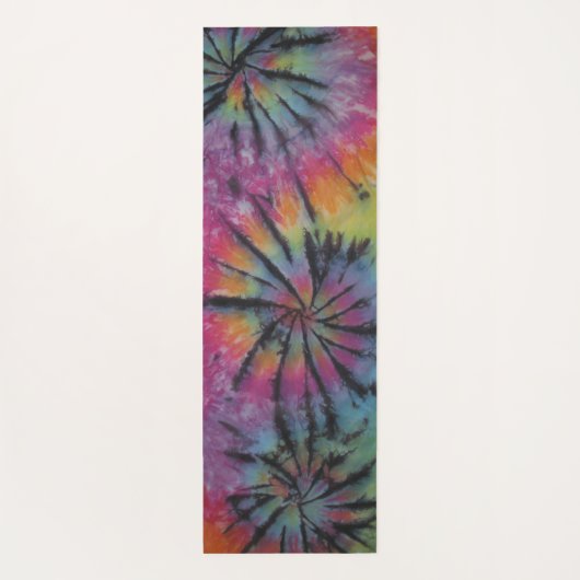 Swirl Tie Dye Yogamat (Achterkant)