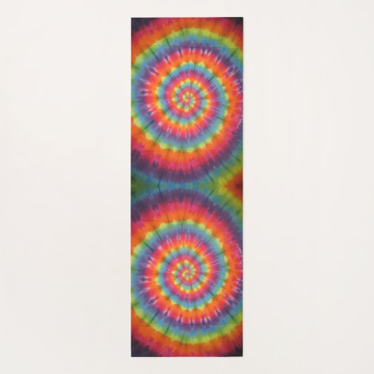 Swirl Tie Dye Yogamat (Achterkant)