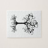 Swirl Tree met Pomegranate Etz Chayim Legpuzzel (Horizontaal)