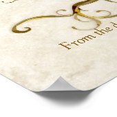 Swirl Tree Roots Antiqued Thumb Print Reception (Hoek)