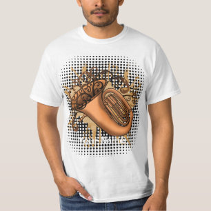 Swirl Tuba t-shirt