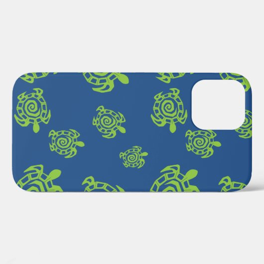 Swirl Turtle Pattern Case-Mate iPhone Case (Achterkant (horizontaal))