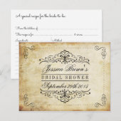  Swirl  Vrijgezellenfeest Recept Kaarten (Voorkant / Achterkant)