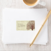 Swirl Whimsical Tree Return Address Labels (Insitu)