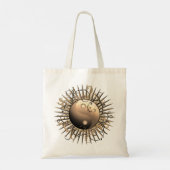 Swirl Yin Yang Boodschappentas Tote Bag (Achterkant)
