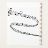 Swirled Music Personeel Franse hoorntekening & Ini Planner (Achterkant)