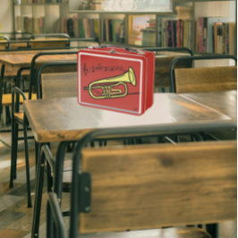 Swirled Music Personeel Trompet Tekening | INITIAL