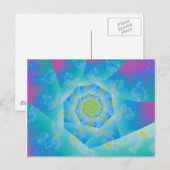 Swirley Cue Briefkaart (Voorkant / Achterkant)