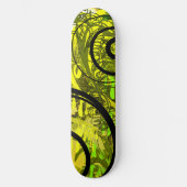 Swirlie Green Orb Skateboard (Voorkant)