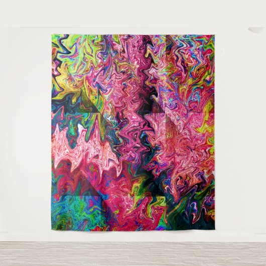 Swirlin' Squigglies.... Wandkleed (Voorkant)