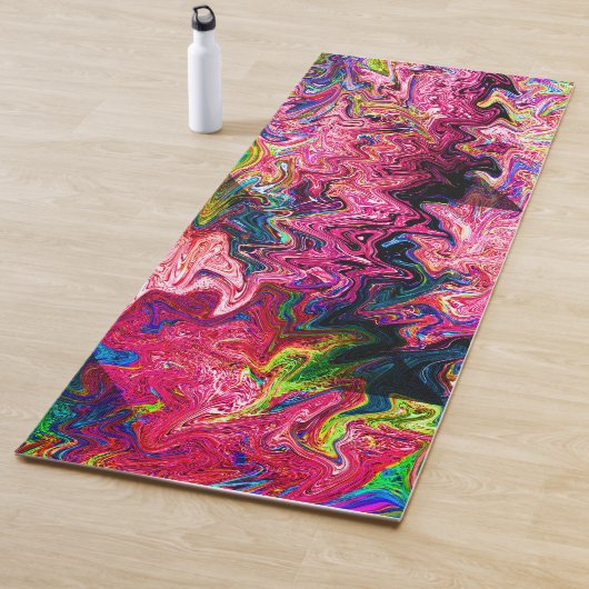 Swirlin' Squigglies.... Yogamat (In situ)