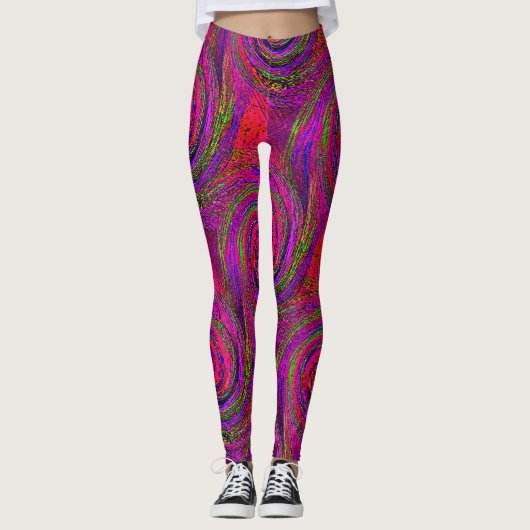 Swirlin' & Twirlin'.... Leggings (Voorkant)