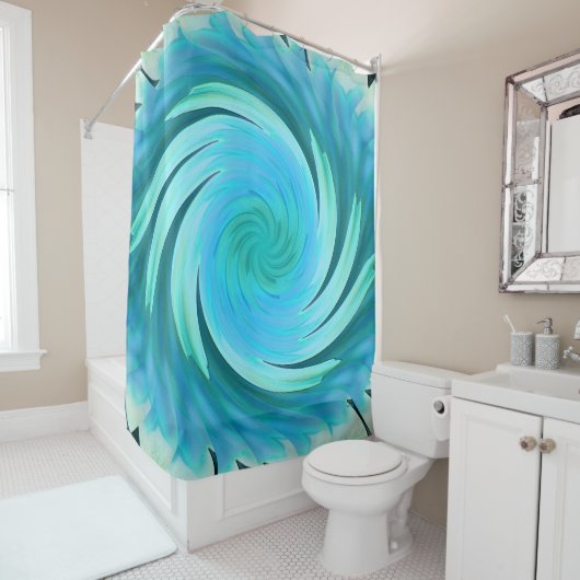 Swirlin' Zee..... Douchegordijn (In situ)