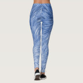 Swirling Blue...... Leggings (Achterkant)