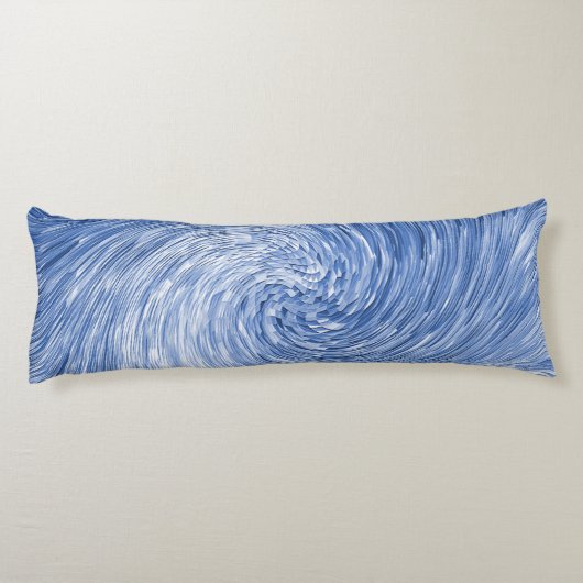 Swirling Blue....... Lichaamskussen (Achterkant)